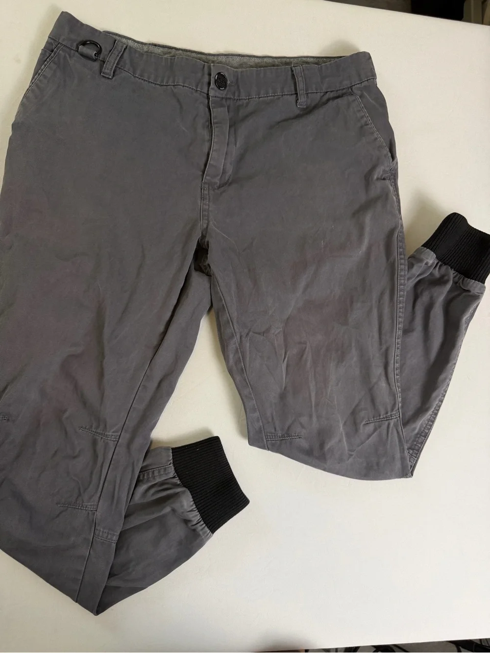 Kith Mercer Twill Jogger pants charcoal Gray Size 32 men’s $120 Retail